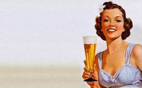 beer-woman